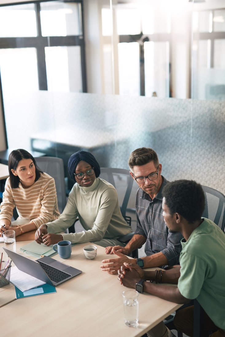 The IT Reliance team collaborating